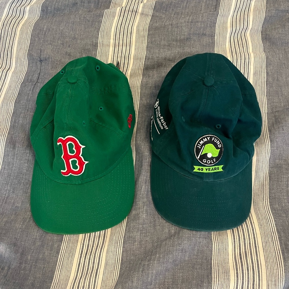 Red Sox/Jimmy Fund hats